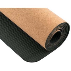 GERES. Podložka na cvičení jógy vyrobená z korku a TPE
