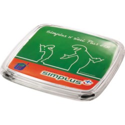 Akrylový mincovník s vyměnitelnou papírovou etiketou