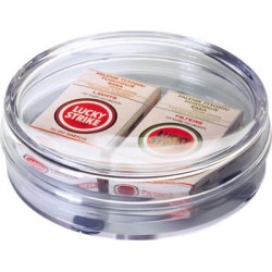 Akrylový mincovník s vloženou papírovou etiketou