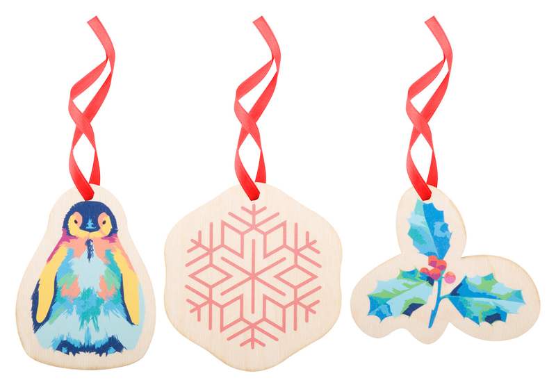 Vánoční ozdoba na zakázku CreaJul Wood