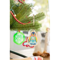 Vánoční ozdoba na zakázku CreaJul Wood