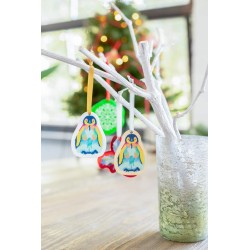 Vánoční ozdoba na zakázku CreaJul Wood