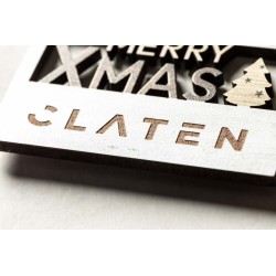 Vánoční magnetka na lednici Lambet