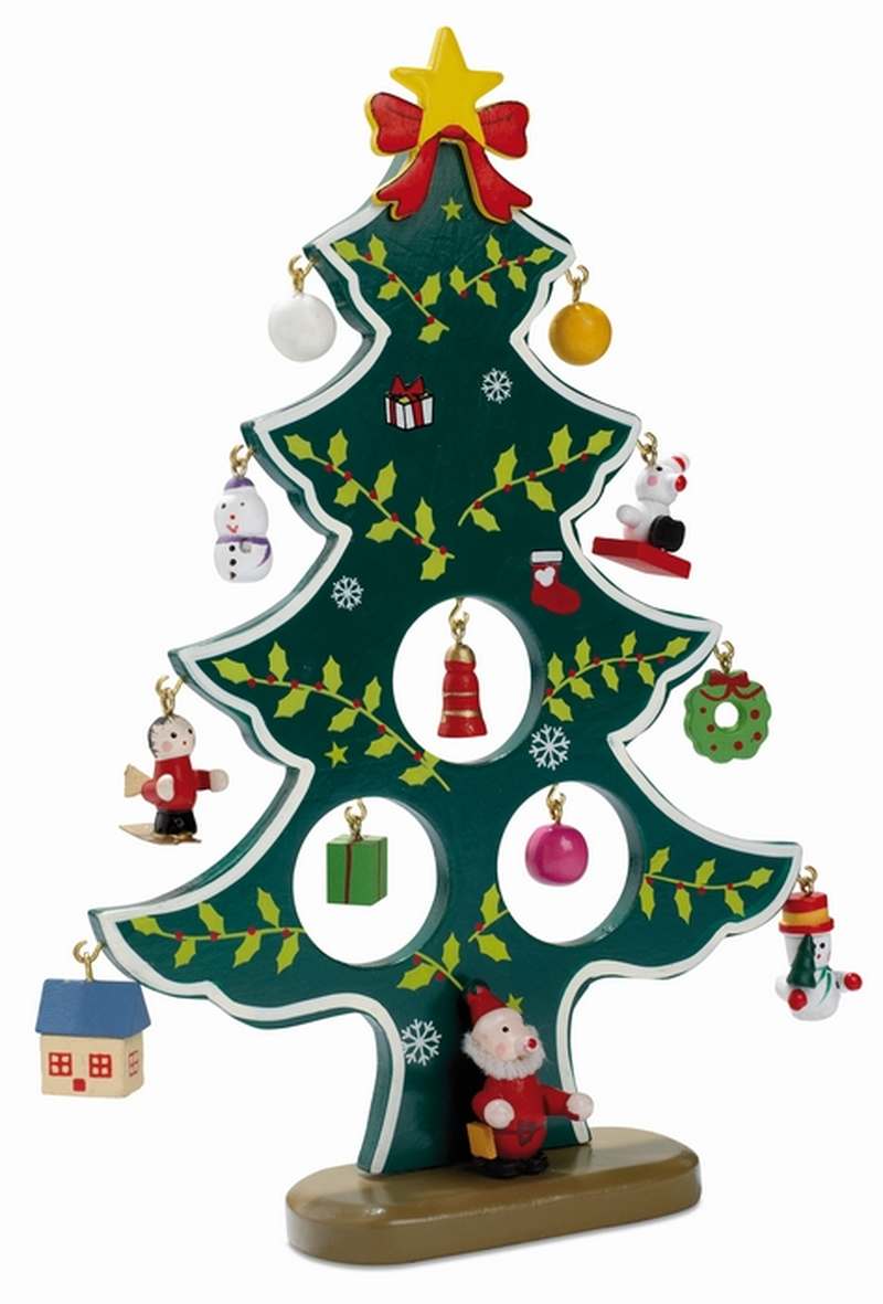 Woodtree Dřevěná vánoční dekorace