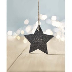 Slatestar Břidlicová závěsná hvězdička