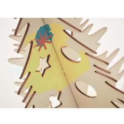 Tree and paint Vánoční stromek k vybarvení