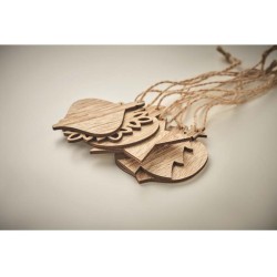 Chriset Sada dřevěných vánočních ozdob