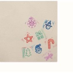 Stampie 8 dřevěných vánočních razítek