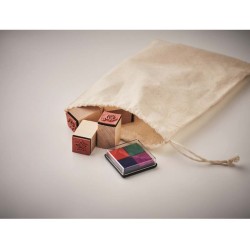 Stampie 8 dřevěných vánočních razítek