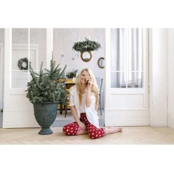 Lalie Dřevěná hvězda se světýlky