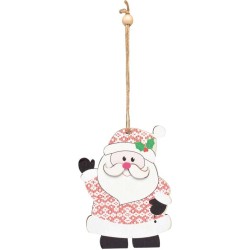 Dárek / přívěsek na vánoční stromeček WOODEN CLAUS