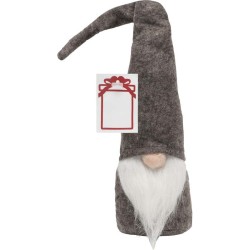 Plstěný vánoční trpaslík se špičatým kloboukem HANS