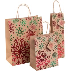 Vánoční dárková taška, malá Pekkola S