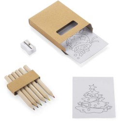 Pastelky s omalovánkami SANTI