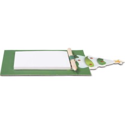 Poznámkový blok s magnetem SNOWY