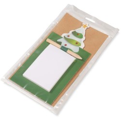 Poznámkový blok s magnetem SNOWY