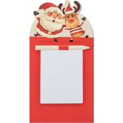 Magnetický bloček se Santou