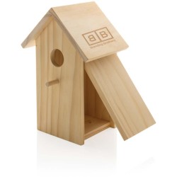 FSC dřevěná ptačí budka