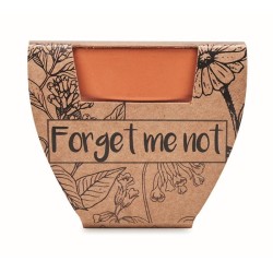 Terakotový květináč - pomněnka