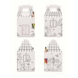 Fullhouse Sada semen ve tvaru domečku