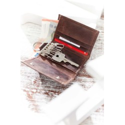 Kožené pouzdro na klíče WILD STYLE