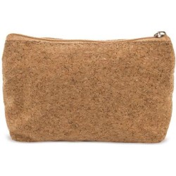 Peněženka s korkovým vzhledem s dvojitým uzávěrem