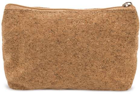 Peněženka s korkovým vzhledem s dvojitým uzávěrem