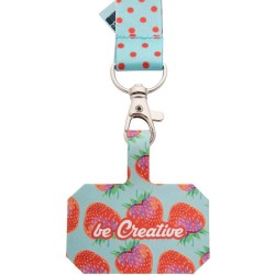 Lanyard rpet s držákem na mobilní telefon Subyard Mobile RPET