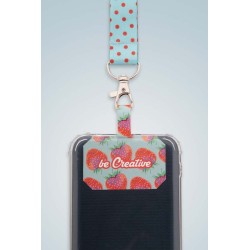 Lanyard rpet s držákem na mobilní telefon Subyard Mobile RPET