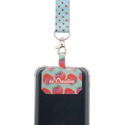 Lanyard rpet s držákem na mobilní telefon Subyard Mobile RPET