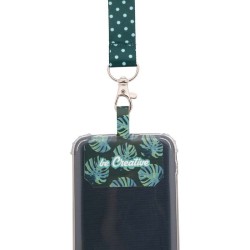 Lanyard rpet s držákem na mobilní telefon Subyard Mobile RPET