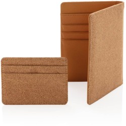 RFID korková cestovní peněženka