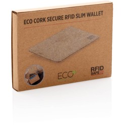 RFID korkové pouzdro na karty