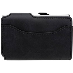 Hliníkové RFID pouzdro na karty s PU peněženkou