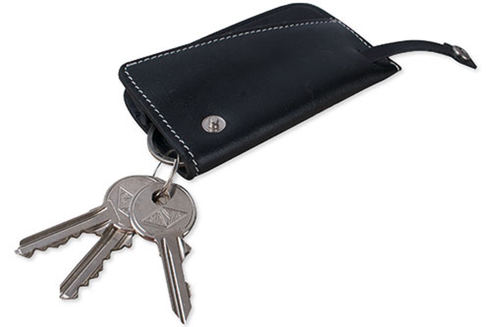 Kožená kapsa na klíče