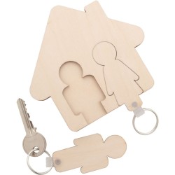 Homey věšák na klíče na stěnu