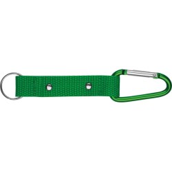 Textilní klíčenka s karabinkou