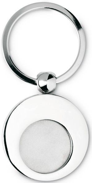 Klíčenka s kovovým eurožetonem