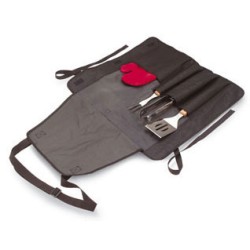 Grilovací zástěra s nářadím