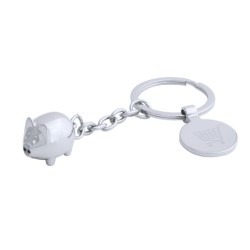 Hoinzo přívěšek na klíče se žetonem, prasátko