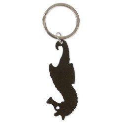 Hliníkový přívěšek na klíče - mořský koník