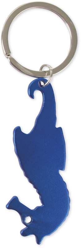 Hliníkový přívěšek na klíče - mořský koník