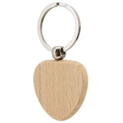 Dřevěná klíčenka - srdce