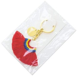 Klíčenka s třásněmi