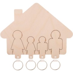 Věšák na klíče na stěnu Homey Plus