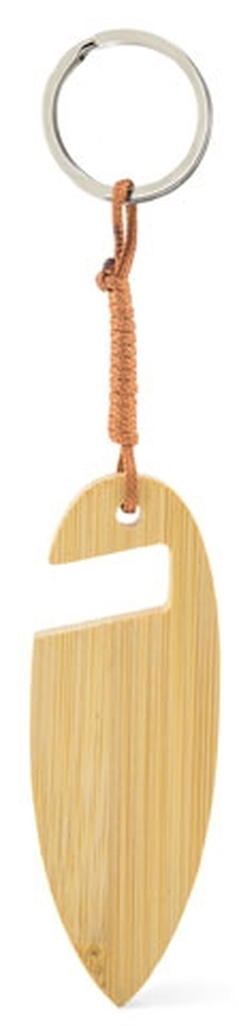 Bambusový přívěšek s držákem na telefon