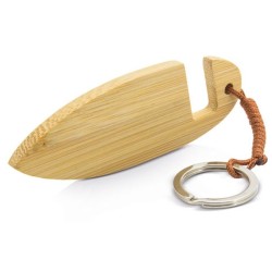 Bambusový přívěšek s držákem na telefon