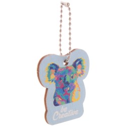 Přívěšek na klíče na zakázku CreaFob Wood