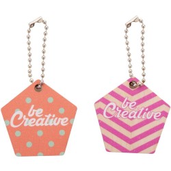 Přívěšek na klíče na zakázku CreaFob Wood