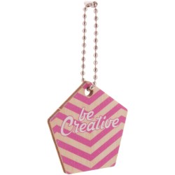 Přívěšek na klíče na zakázku CreaFob Wood